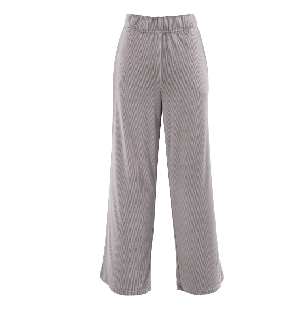 Rib Knit Velour Pajama Pant - Flirt!