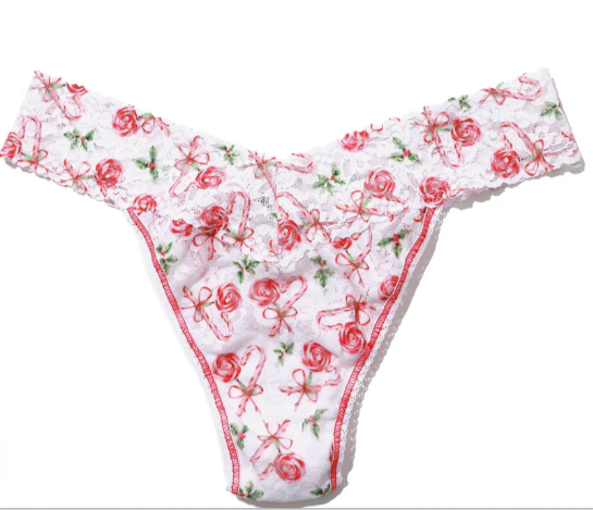 Printed Signature Lace Original Rise Thong - Something Sweet - Flirt! Luxe Lingerie & Sleepwear