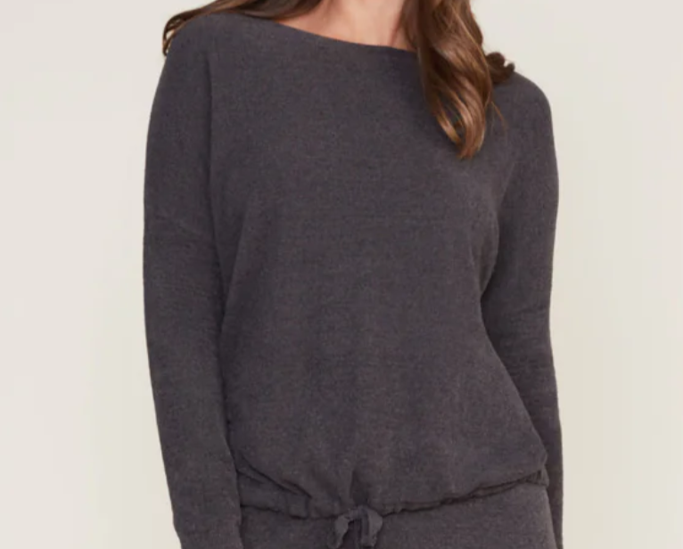 Barefoot Dreams CozyChic Ultra Lite® Slouchy Pullover - Flirt! Luxe Lingerie & Sleepwear