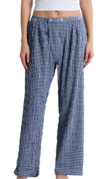 Free People Cloud Ten Seersucker Sleep Pant - Flirt! Luxe Lingerie & Sleepwear