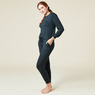 Softies 2 Piece Dream Jersey Crew Neck Lounge Set - Flirt! 