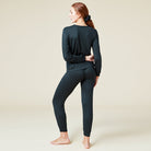 Softies 2 Piece Dream Jersey Crew Neck Lounge Set - Flirt! 
